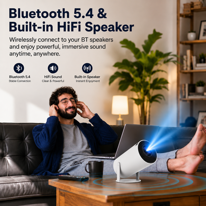 Portable 8K Smart Projector