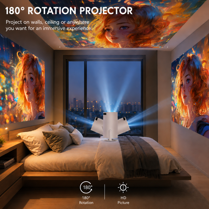 Portable 8K Smart Projector