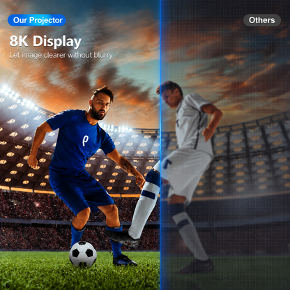 Portable 8K Smart Projector