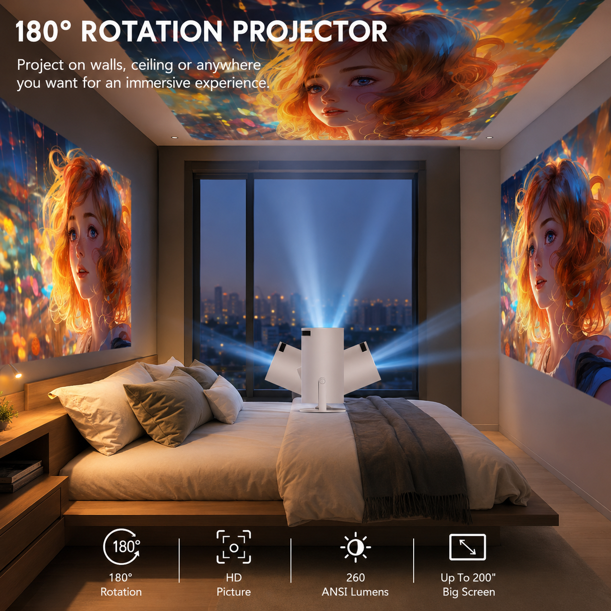 Pro 8K Smart Projector