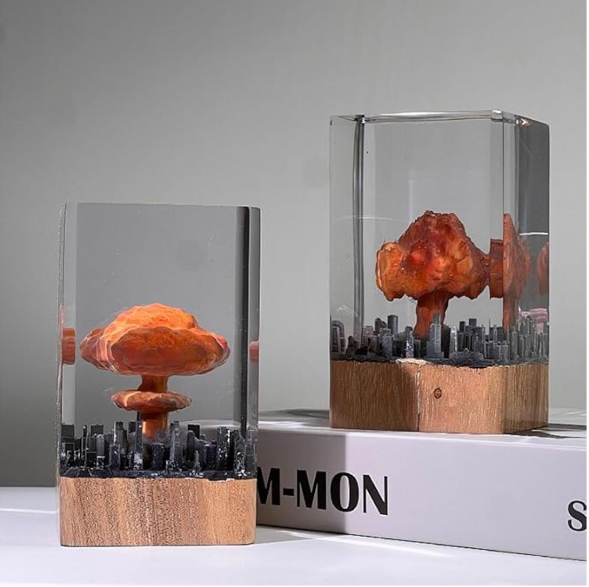 3D Mushroom Cloud Explosion Night Lamp