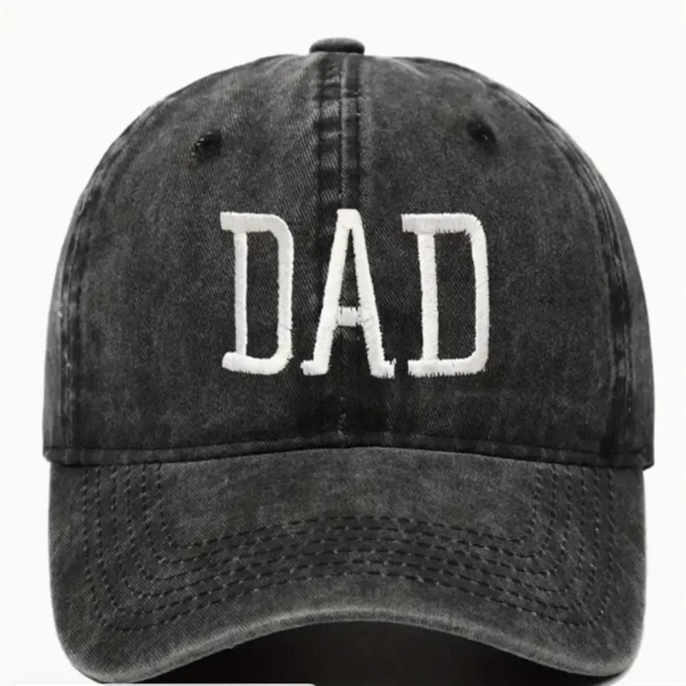 DAD MOM Embroidered Baseball Cap