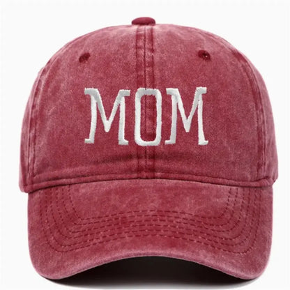 DAD MOM Embroidered Baseball Cap