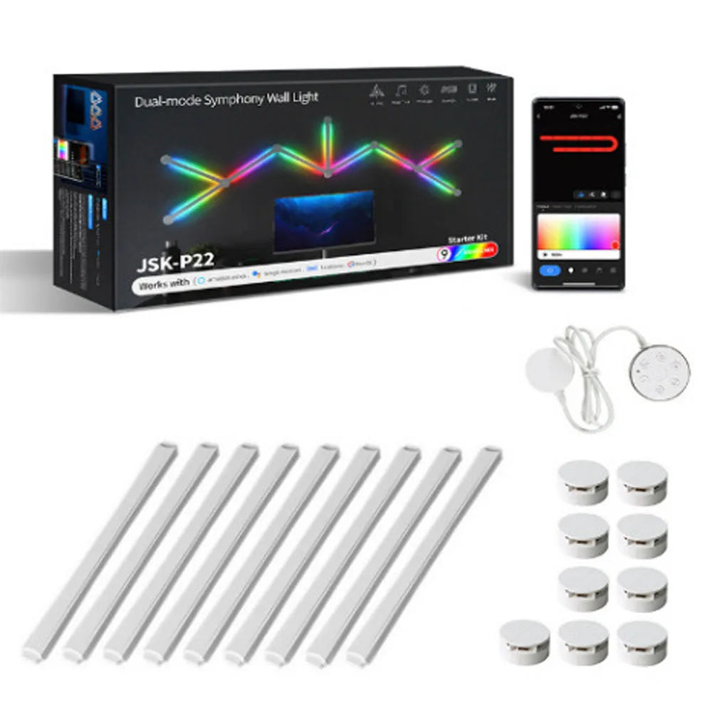 RGB Smart Gaming Wall Light Panels