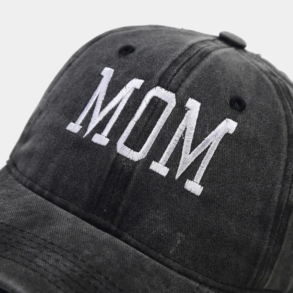 DAD MOM Embroidered Baseball Cap
