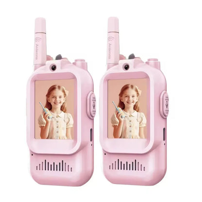Dual Screen Kids Video Calling Walkie Talkies