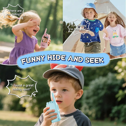 Dual Screen Kids Video Calling Walkie Talkies