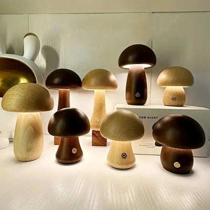 Cute Mushroom Night Light Lamp