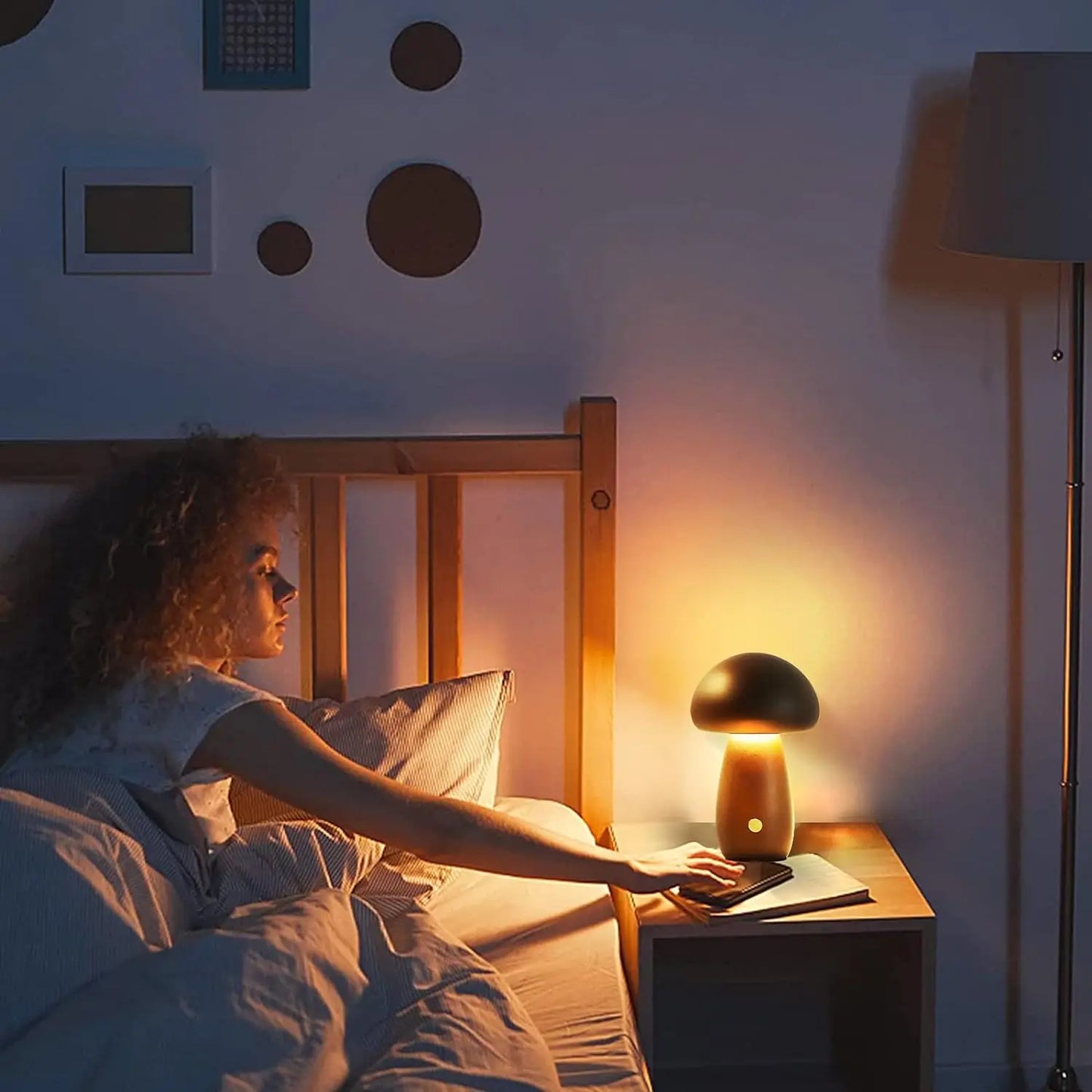 Cute Mushroom Night Light Lamp