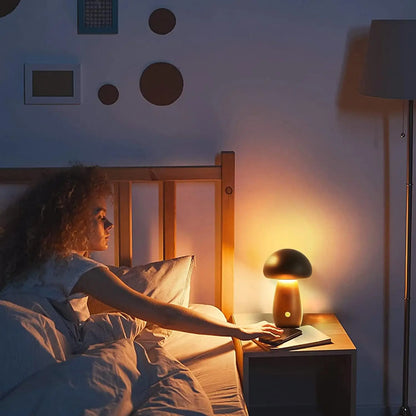 Cute Mushroom Night Light Lamp
