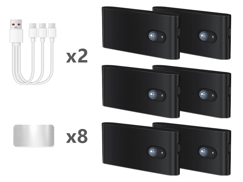 Rechargeable Stairway Motion Sensor Night Light