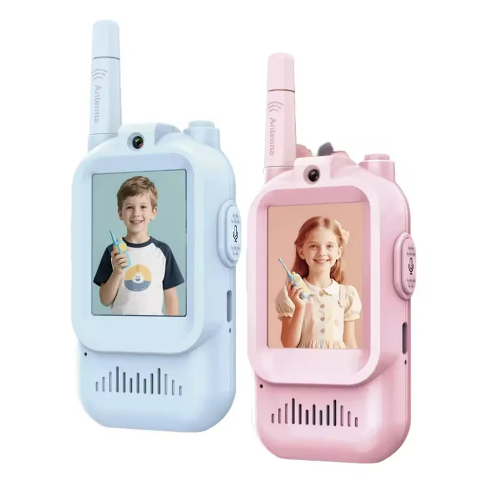 Dual Screen Kids Video Calling Walkie Talkies