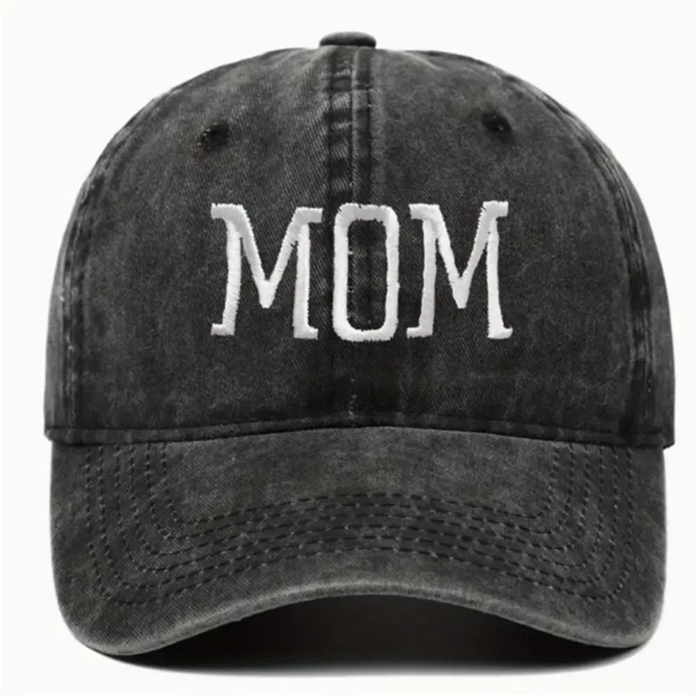 DAD MOM Embroidered Baseball Cap