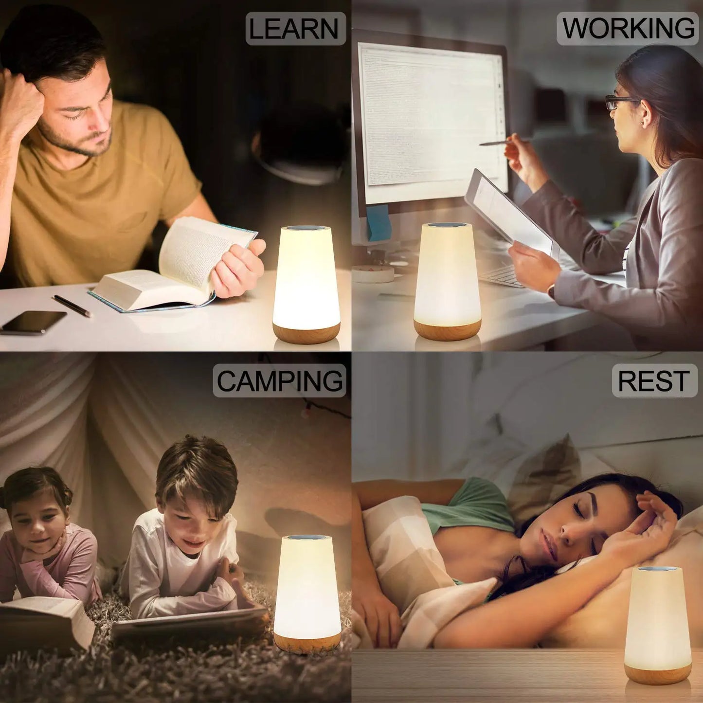 13 Color RGB Touch Night Light