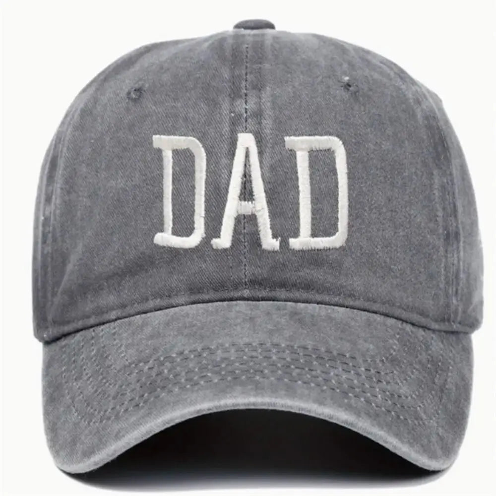 DAD MOM Embroidered Baseball Cap